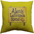 Cotton Throw Pillow (16"x16")